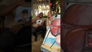 Download lagu Nice couple I got to draw✍️ #caricature #art #funny #streetart #caricatures mp3