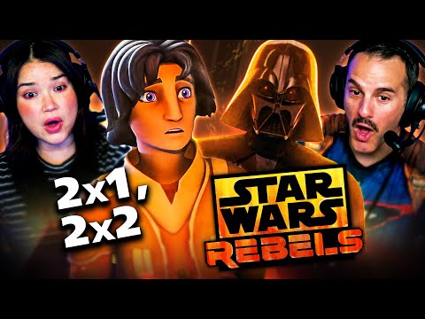 STAR WARS: REBELS Season 2 Eps 1 & 2 Reaction! | First Time Watch