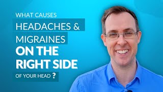 What causes a headache on the right side of your head?