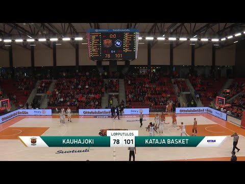 Kauhajoki vs. Kataja Basket - Game Highlights