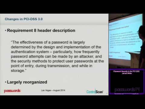 password security in the pci dss jarred white