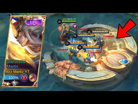 MARTIS HYBRID PENETRATION 1 SHOT DELETE! GLOBAL MARTIS BEST RECOMMENDED BUILD! 2023 MLBB