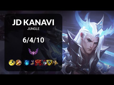 JD Kanavi Viego vs Nidalee JUNGLE - KR MASTER Patch 13.13