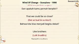 Download lagu Wind Of Change  Scorpions | Lirik lagu, Cara pengucapan dan Terjemahan Indonesia mp3