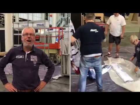 AWN // Messe hanseboot 2017 Aufbautag