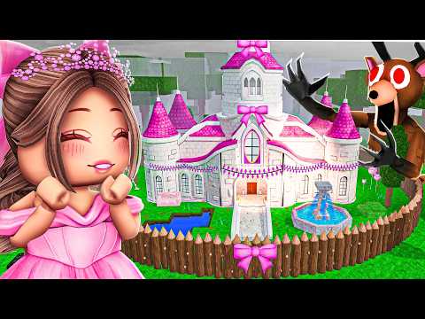 I Built An AESTHETIC CASTLE BASE In 99 Nights In The Forest!