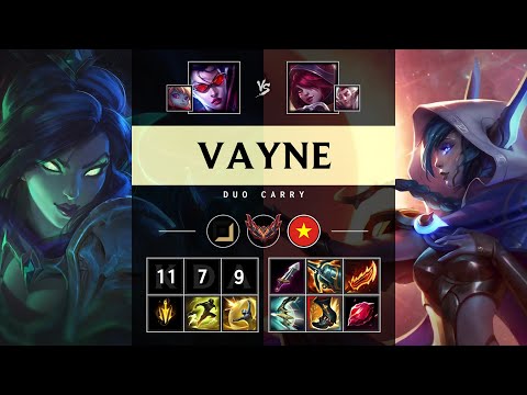 Vayne ADC vs Xayah - VN Grandmaster Patch 25.17