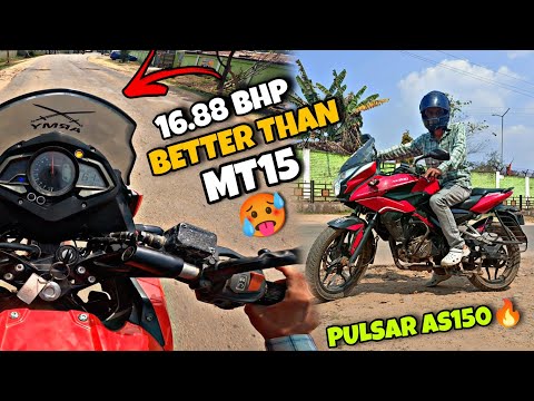 Pulsar AS150 With RAW Bs4 Engine 🔥 Better Than Yamaha MT15 🥵