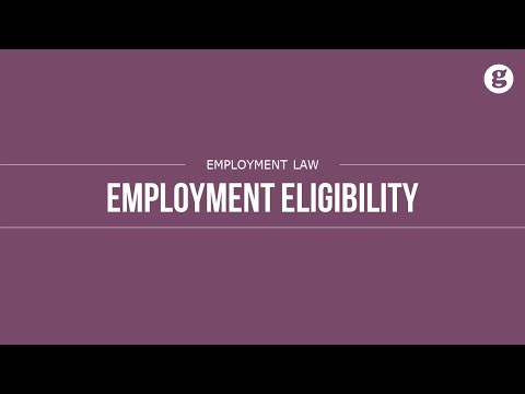 Employment Eligibility