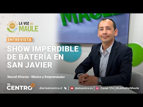 Show imperdible de batería en san Javier | Matinal La Voz Del Maule