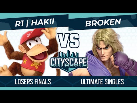 Cityscape 101: R1 | Hakii (Diddy Kong) vs BroKen (Ken, Kazuya) Losers Finals