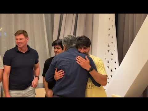 PCB Chairman Mohsin Naqvi Meets Players and Management in Colombo