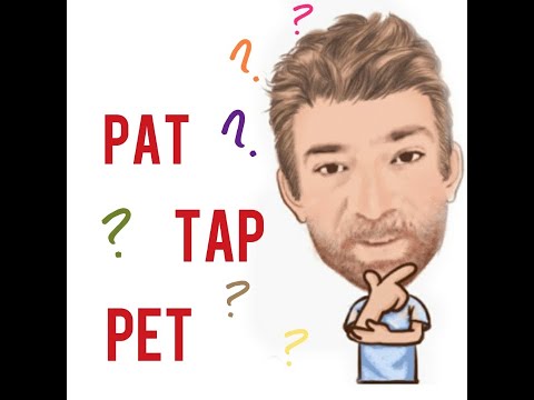 English Tutor Nick P Lesson (485) The Difference Between Pat Pet and Tap