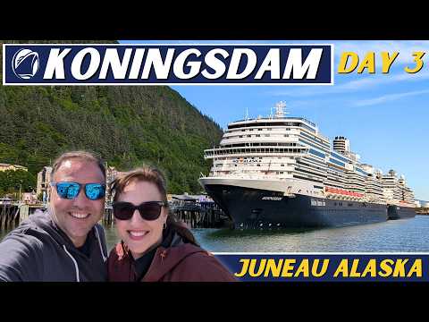 Holland America Koningsdam Alaska Cruise 🐳 Whales!! & Juneau AK (VLOG Day 3)