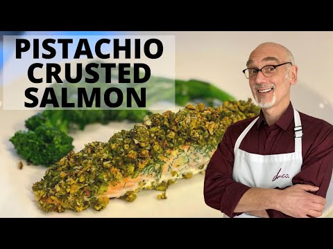 PISTACHIO CRUSTED SALMON - Easy and Quick Recipe [ENG]