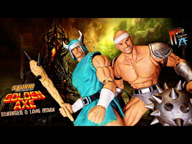 Vídeo relacionado con Testbrands Golden Axe Heninger & Long Moan - Figura de acción a escala 1/12, paquete de dos, azul
