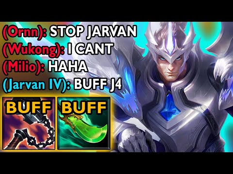 RIOT CREATED A MONSTER FROM JARVAN WITH BRUISER BUFFS
