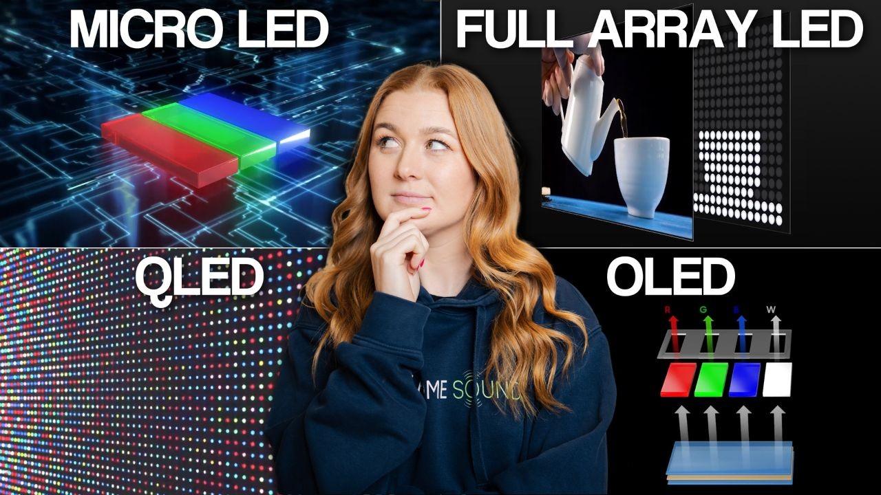 TV Panel Type Buying Guide 2024: OLED vs QLED vs QNED vs Micro LED vs MINI LED & MORE!