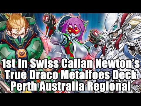 Undefeated 1st in Swiss Cailan Newton's True Draco Metalfoe Deck Profile Perth Australia Regional