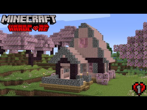 Jaw-dropping Cherry Palace in Minecraft! Ep1