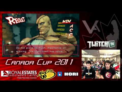 Canada Cup Gaming 2011 SSF4AE WDM Cuongster EU vs Leslie SGP