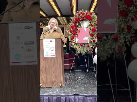 Cindy Fee delivers remarks and stuns the crowd at Oak Park, IL Be Like Betty Life Celebration