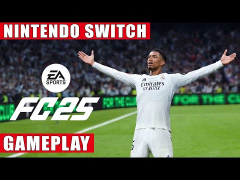 EA Sports FC 25 Nintendo Switch Gameplay