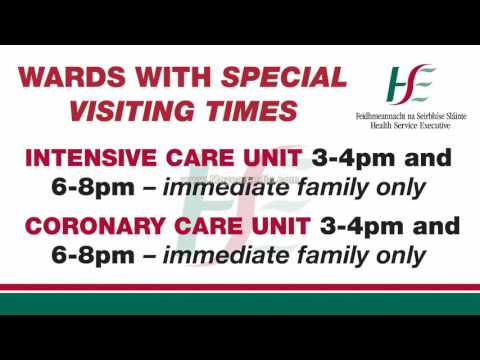 Visiting Times in Kerry University Hospital