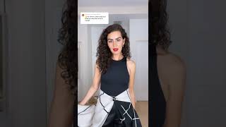 DIY LONG SLEEVE TOP WITH A SCARF// MORE DETAILS #diy #shorts #fashionhacks #style #scarf