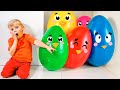 Surprise Eggs Adventure Happy Easter Day More With Oliver