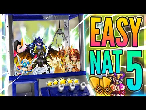 NAT 5s Are Just TOO EASY To Summon! - ABOVE Average Lightning & NAT 5 Rates! - Summoners War