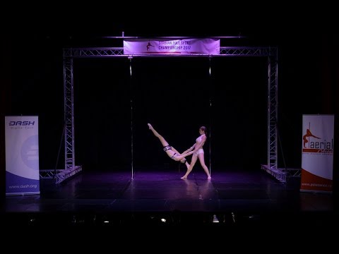 Milica Jevtić & Kristina Pavlekić - 1st place Double professional - Serbian Pole Sport 2017