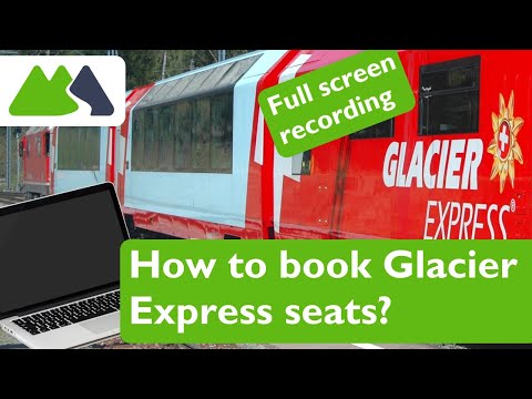 How to book Glacier Express reservations