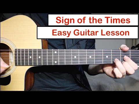 Harry Styles - Sign of the Times | Guitar Lesson (Tutorial) How to play Chords