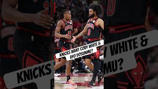 Knicks Interested in Coby White & Ayo Dosunmu?! 👀 But What Can NY Offer Chicago?