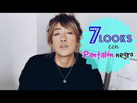 7 OUTFITS CON PANTALÓN NEGRO: CÓMO COMBINAR UN PANTALÓN NEGRO | LOOKANDCHIC |