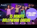 Bollywood Dance Cardio 15 Minute NonStop Workout High And Low Impact Rangeela Dance Company