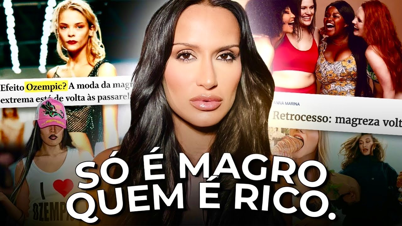 OZEMPIC, HEROIN CHIC E A ESTÉTICA DA FOME! DE VOLTA, NA MODA.