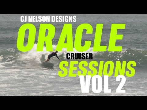 The 10’6” ORACLE Cruiser Sessions Vol 2. CJ Nelson Designs x Thunderbolt Surfboards.