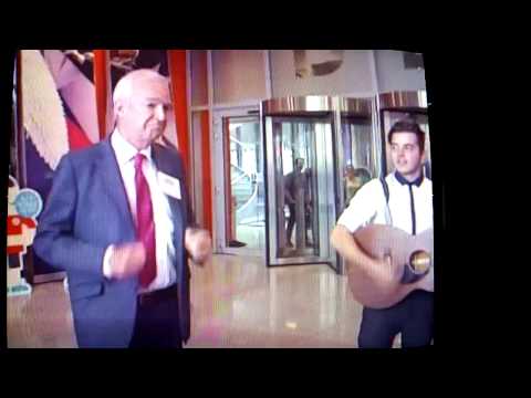 Jon Snow bids (a fond/unfond) farewell to Jeremy Paxman live on Channel 4 News 18 June 2014