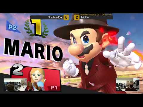 Throwdown Thursday 135 - Losers Finals - ScrubbedOut (Mii Sword Fighter) vs EricTho (Mario)