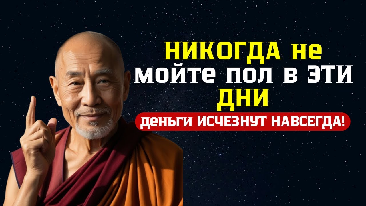 НИКОГДА не мойте пол в ЭТИ ДНИ, деньги ИСЧЕЗНУТ НАВСЕГДА!