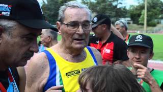 The oldest athlete : Frederico Fischer - 98 years old