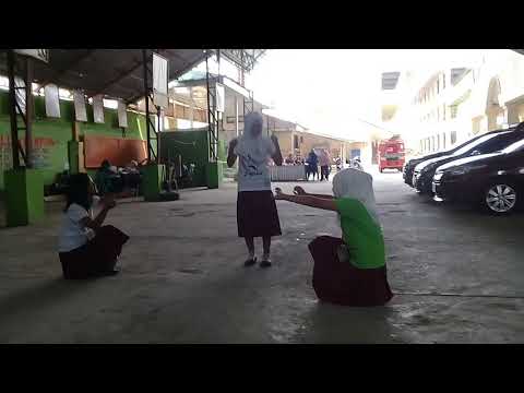 LJV2, Sarah and Marifah While dancing at CCNHS-MAIN CAMPUS