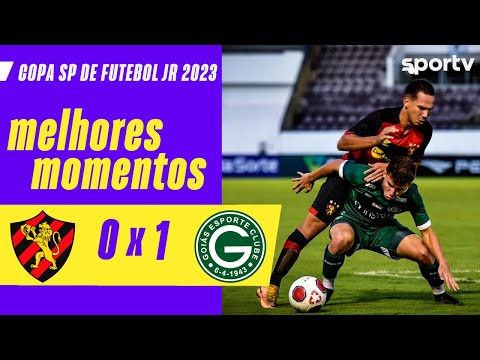 Gols e lances de Sport x Goiás