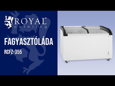 Videó - Fagyasztóláda - 355 l