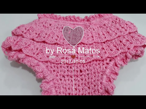 CROCHET KIDS' PANTIES #byrosamatos