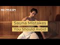 Sauna Mistakes You Should Avoid
