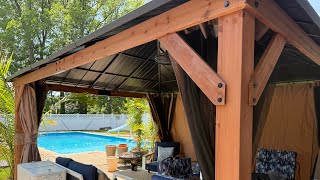 Lowe’s 12x14 Gazebo Timelapse