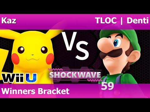 SW 59 Smash4 - Kaz (Pikachu) vs TLOC | Denti (Luigi) - Winners Bracket